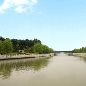 丁万河南路带状公园